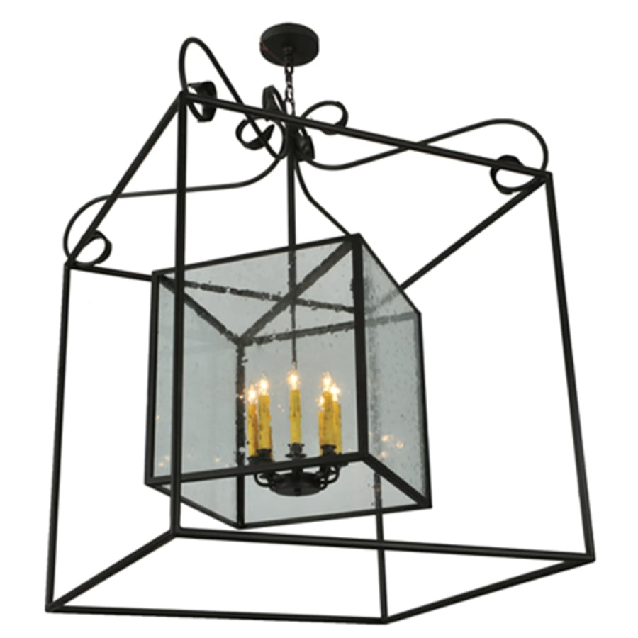 Meyda Tiffany Kitzi 8 Light 51" Wide Taper Candle Pendant