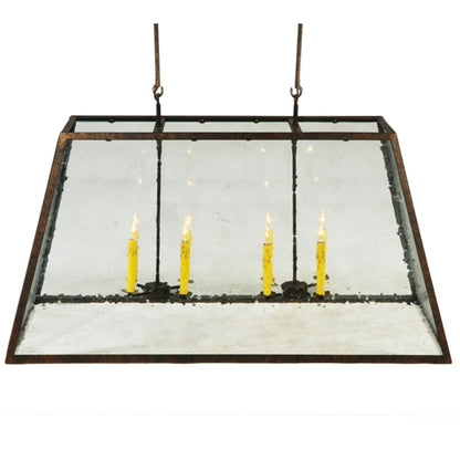 Meyda Tiffany Ovation 8 Light 48" Wide Taper Candle Linear Pendant