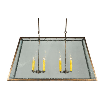 Meyda Tiffany Ovation 8 Light 48" Wide Taper Candle Linear Pendant
