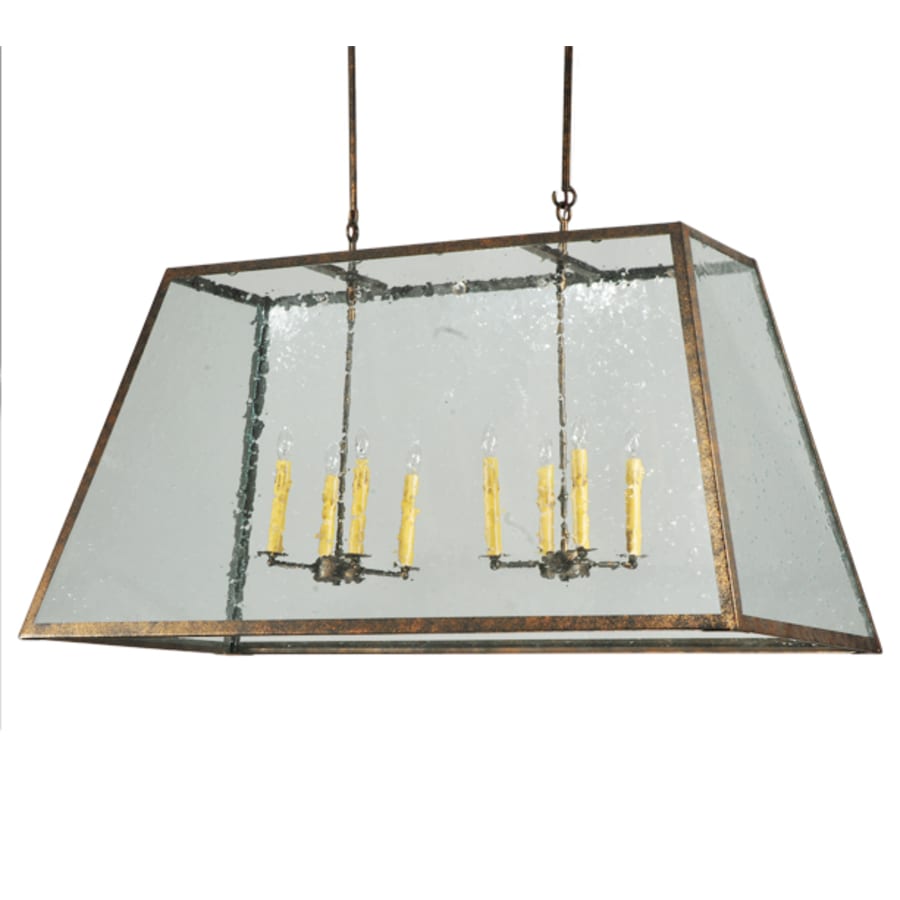 Meyda Tiffany Ovation 8 Light 48" Wide Taper Candle Linear Pendant