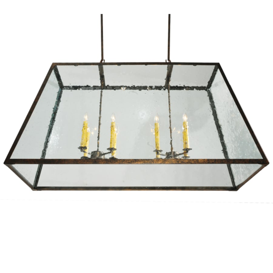 Meyda Tiffany Ovation 8 Light 48" Wide Taper Candle Linear Pendant