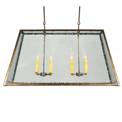 Meyda Tiffany Ovation 8 Light 48" Wide Taper Candle Linear Pendant
