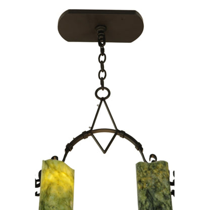 Meyda Tiffany Tudor 15 Light 60" Wide Wrought Iron Candle Style Chandelier
