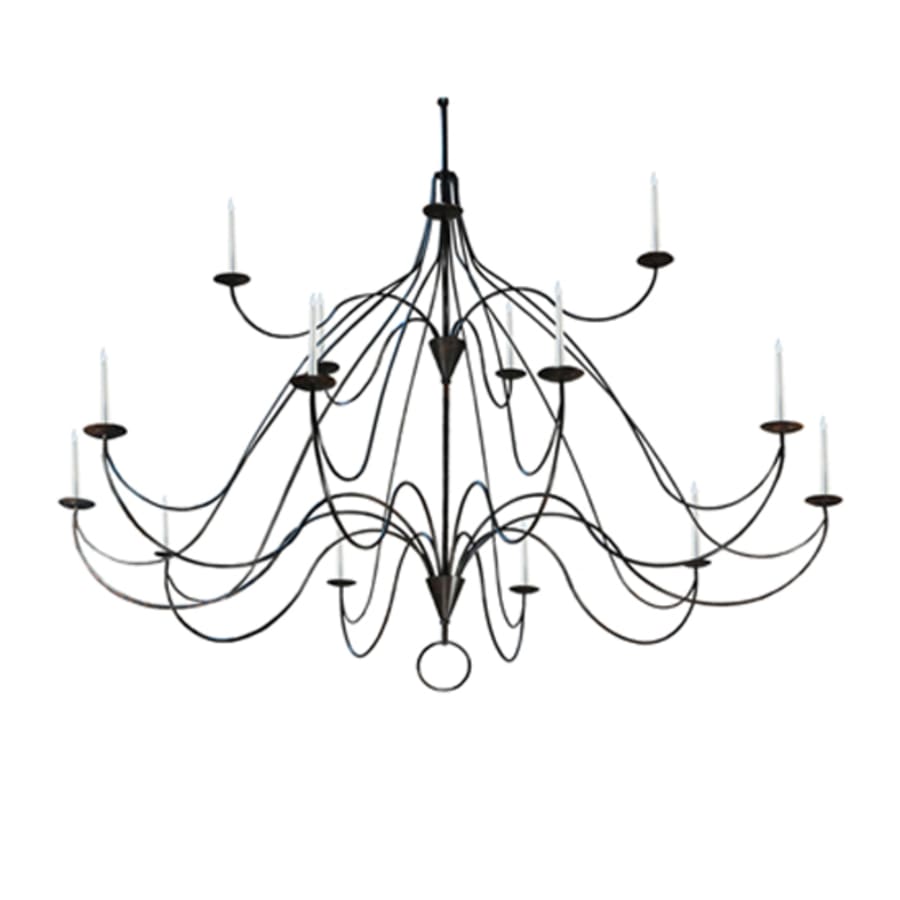 Meyda Tiffany Polonaise 15 Light 96" Wide Taper Candle Style Chandelier