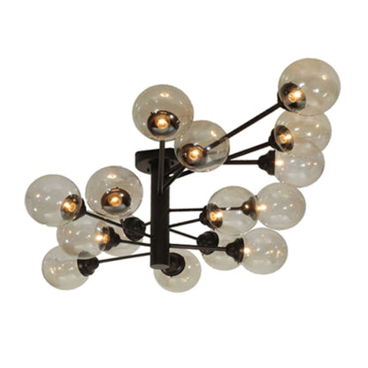 Meyda Tiffany Galaxy 15 Light 46" Wide Sputnik Chandelier