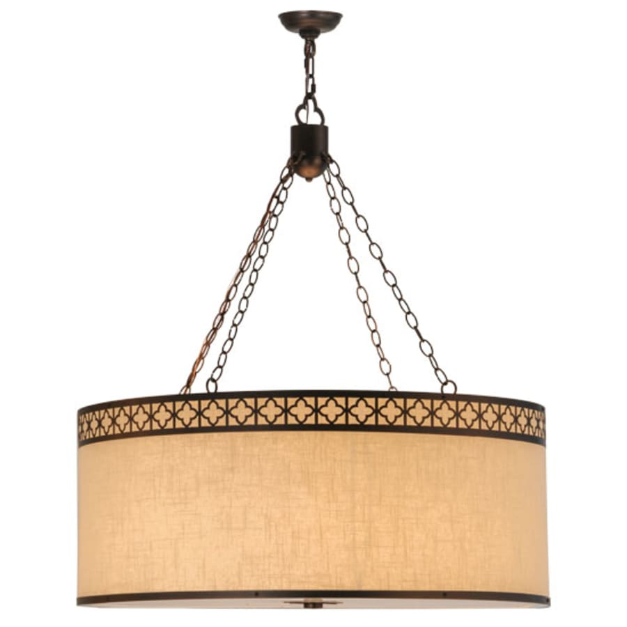Meyda Tiffany Cilindro 8 Light 36" Wide Suspension Pendant