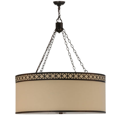 Meyda Tiffany Cilindro 8 Light 36" Wide Suspension Pendant
