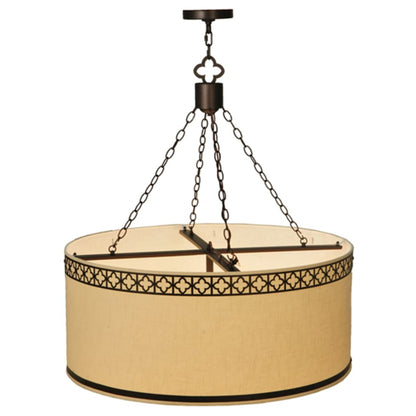 Meyda Tiffany Cilindro 8 Light 36" Wide Suspension Pendant
