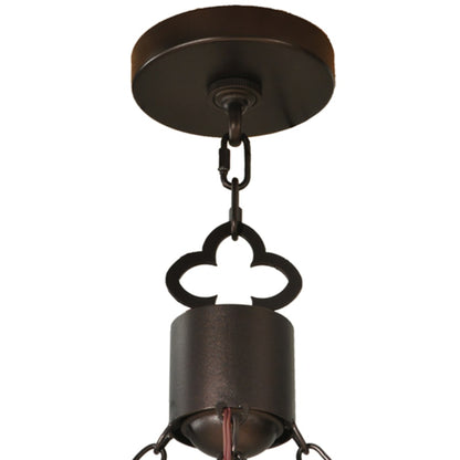Meyda Tiffany Cilindro 8 Light 36" Wide Suspension Pendant