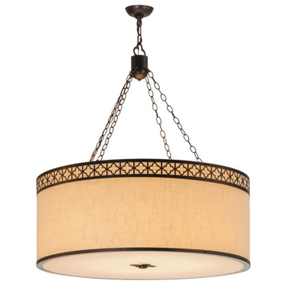 Meyda Tiffany Cilindro 8 Light 36" Wide Suspension Pendant