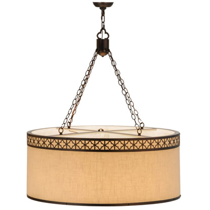 Meyda Tiffany Cilindro 8 Light 36" Wide Suspension Pendant