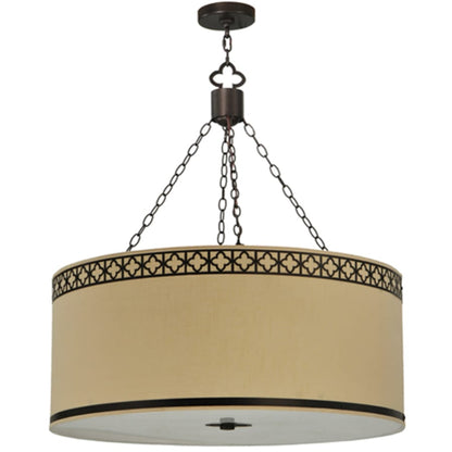 Meyda Tiffany Cilindro 8 Light 36" Wide Suspension Pendant