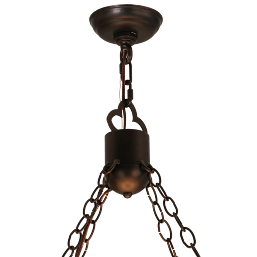 Meyda Tiffany Cilindro 8 Light 36" Wide Suspension Pendant