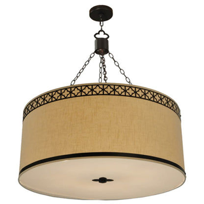 Meyda Tiffany Cilindro 8 Light 36" Wide Suspension Pendant