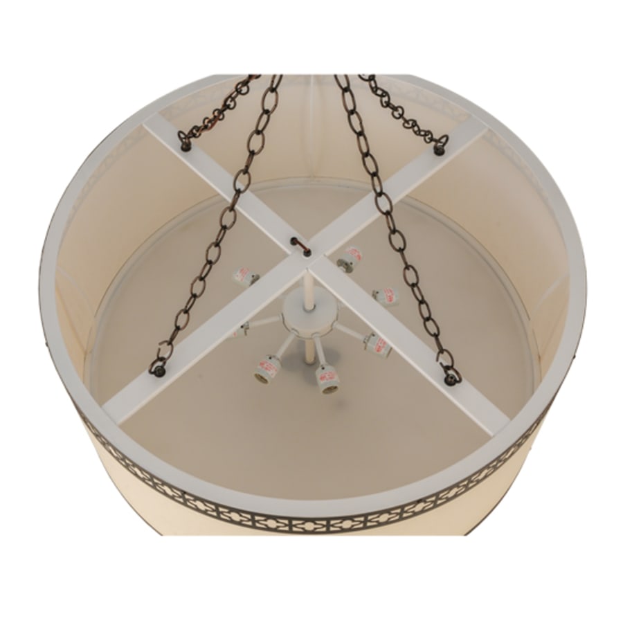 Meyda Tiffany Cilindro 8 Light 36" Wide Suspension Pendant