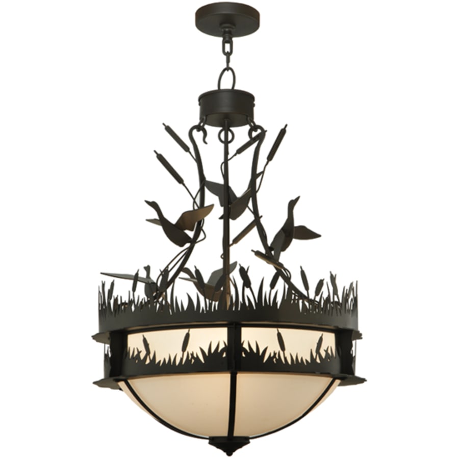 Meyda Tiffany Ducks in Flight 4 Light 24" Wide Pendant