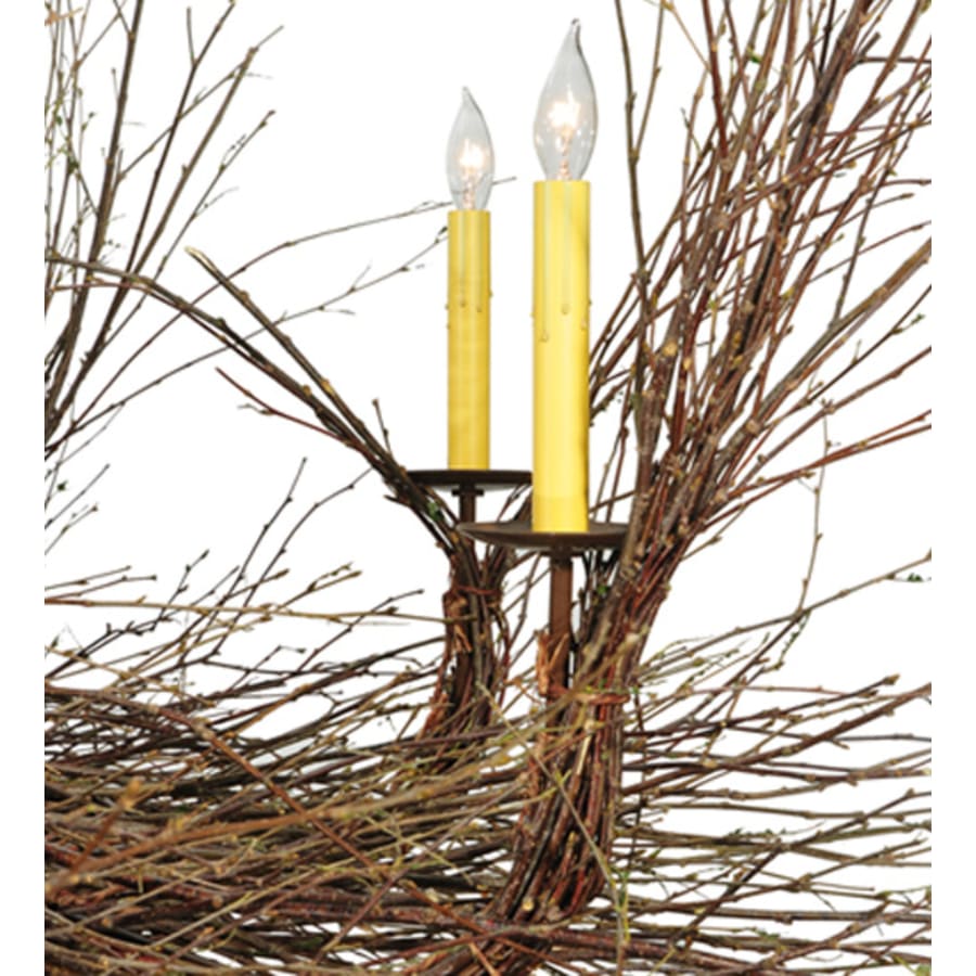 Meyda Tiffany Twigs 10 Light 100" Wide Taper Candle Style Chandelier
