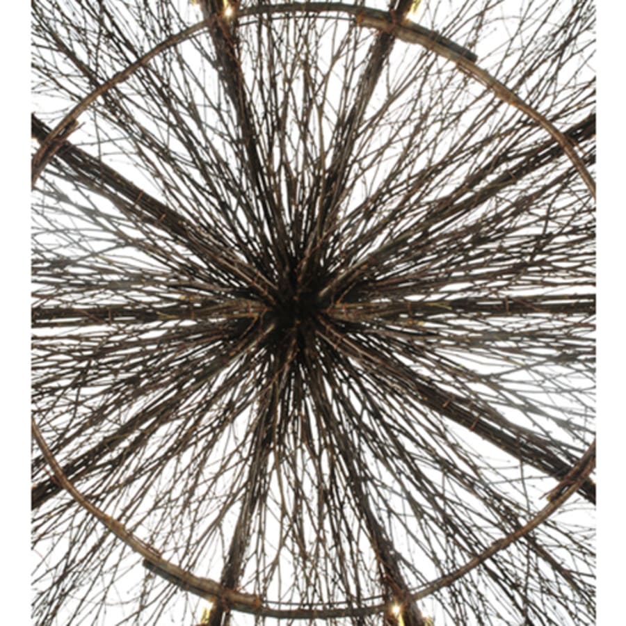 Meyda Tiffany Twigs 10 Light 100" Wide Taper Candle Style Chandelier