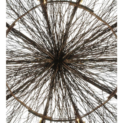 Meyda Tiffany Twigs 10 Light 100" Wide Taper Candle Style Chandelier