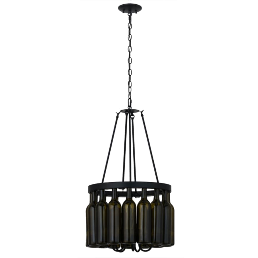 Meyda Tiffany Tuscan Vineyard 5 Light 17" Wide Drum Chandelier
