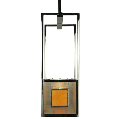 Meyda Tiffany Quadrato 6 Light 54" Wide Linear Pendant