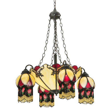 Meyda Tiffany Isabella 4 Light 29" Wide Chandelier