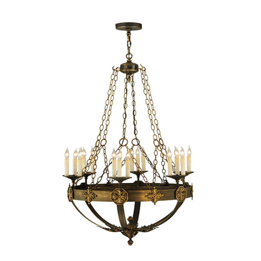 Meyda Tiffany Neapolis 18 Light 32" Wide Taper Candle Style Chandelier