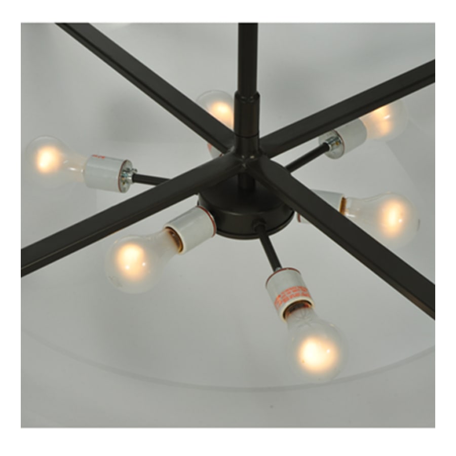 Meyda Tiffany Commerce 6 Light 36" Wide Pendant