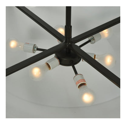 Meyda Tiffany Commerce 6 Light 36" Wide Pendant