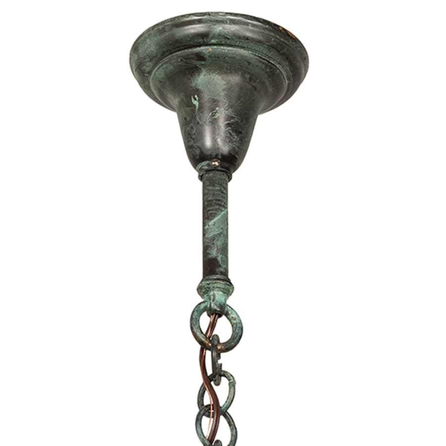 Meyda Tiffany Millesime 14" Wide Taper Candle Pendant
