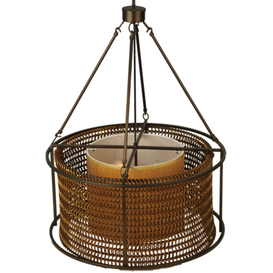 Meyda Tiffany Maille 4 Light 24" Wide Suspension Pendant