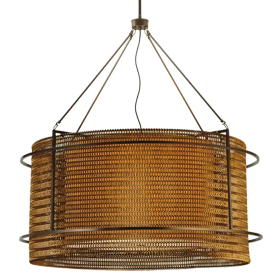 Meyda Tiffany Maille 6 Light 47" Wide Suspension Pendant