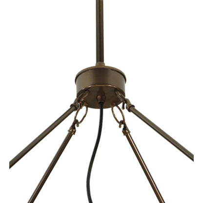 Meyda Tiffany Maille 6 Light 47" Wide Suspension Pendant