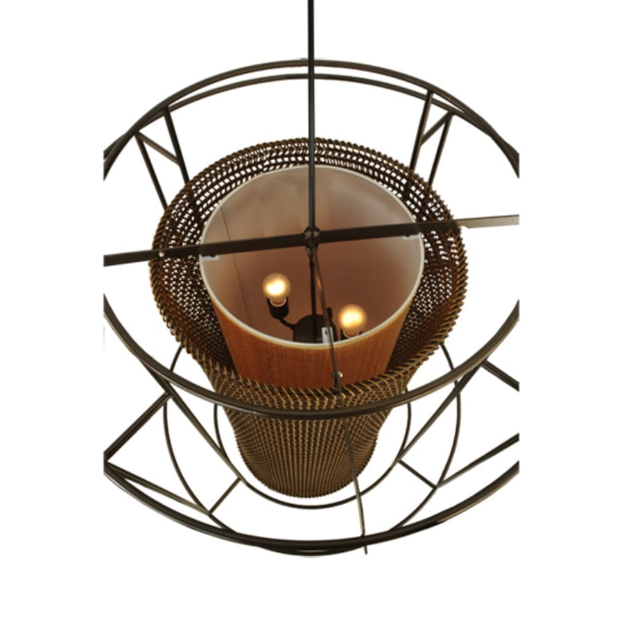 Meyda Tiffany Maille 4 Light 39" Wide Pendant