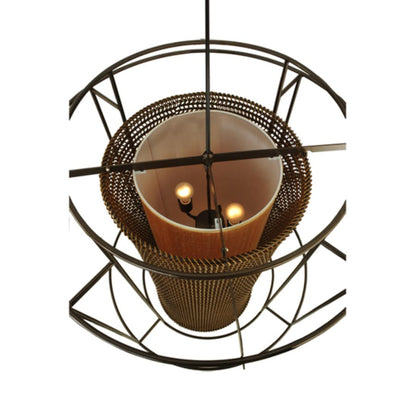 Meyda Tiffany Maille 4 Light 39" Wide Pendant