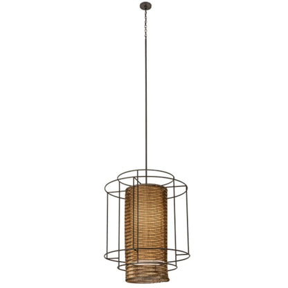 Meyda Tiffany Maille 4 Light 39" Wide Pendant
