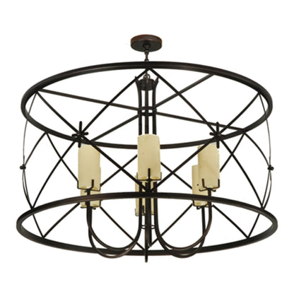 Meyda Tiffany Penelope 6 Light 48" Wide Pillar Candle Pendant