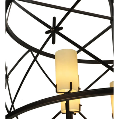 Meyda Tiffany Penelope 6 Light 48" Wide Pillar Candle Pendant