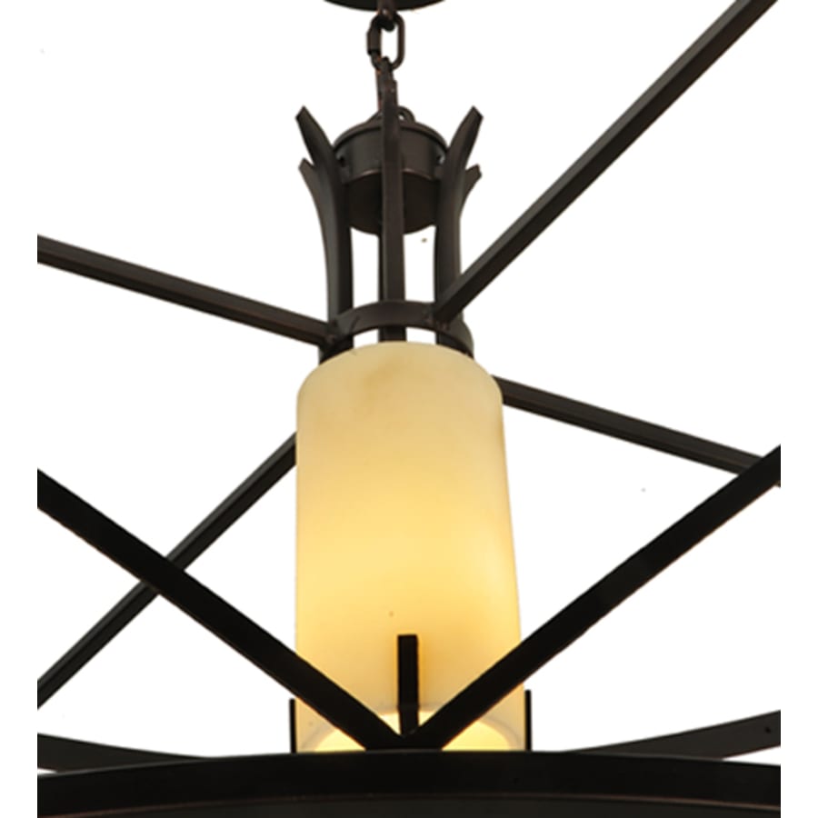 Meyda Tiffany Penelope 6 Light 48" Wide Pillar Candle Pendant