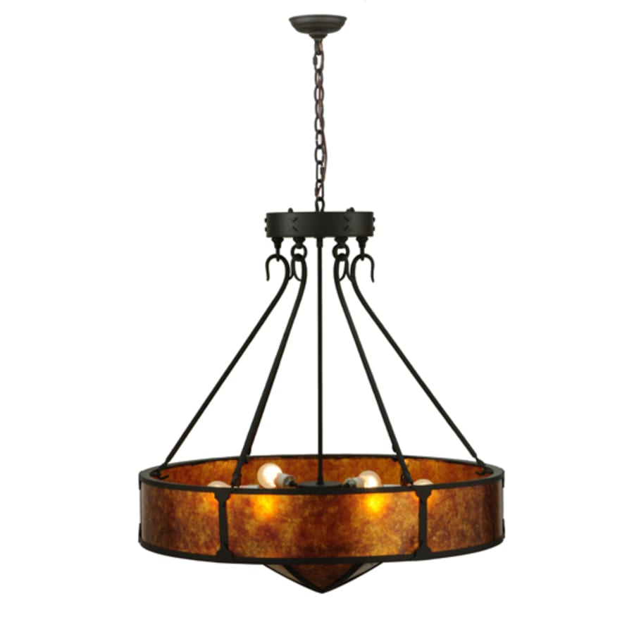 Meyda Tiffany Timber 6 Light 32" Wide Pendant