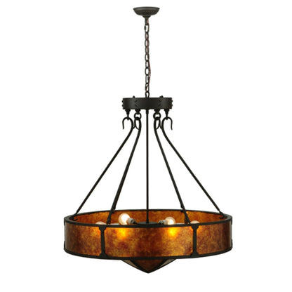 Meyda Tiffany Timber 6 Light 32" Wide Pendant