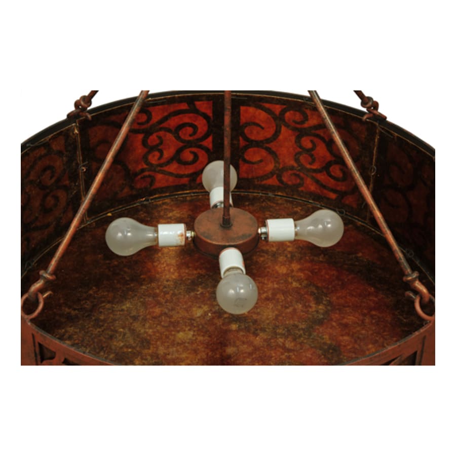 Meyda Tiffany Dean 4 Light 30" Wide Suspension Pendant