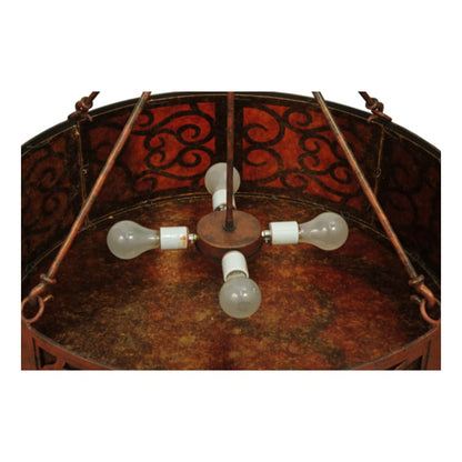 Meyda Tiffany Dean 4 Light 30" Wide Suspension Pendant
