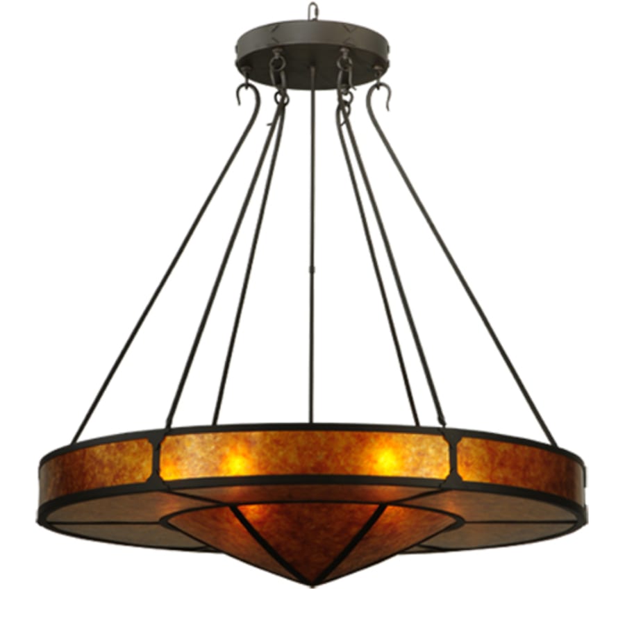 Meyda Tiffany Timber 6 Light 48" Wide Pendant