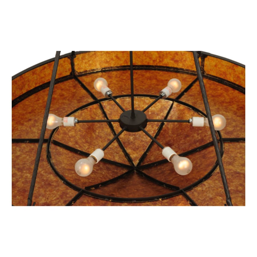 Meyda Tiffany Timber 6 Light 48" Wide Pendant