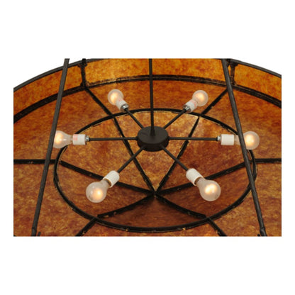 Meyda Tiffany Timber 6 Light 48" Wide Pendant