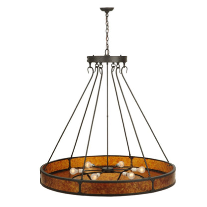 Meyda Tiffany Timber 6 Light 48" Wide Pendant