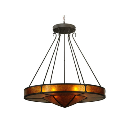 Meyda Tiffany Timber 6 Light 48" Wide Pendant