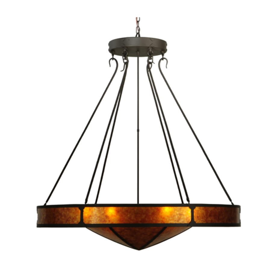 Meyda Tiffany Timber 6 Light 48" Wide Pendant