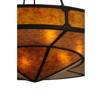 Meyda Tiffany Timber 6 Light 48" Wide Pendant